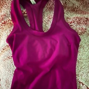Purple athleta tank top